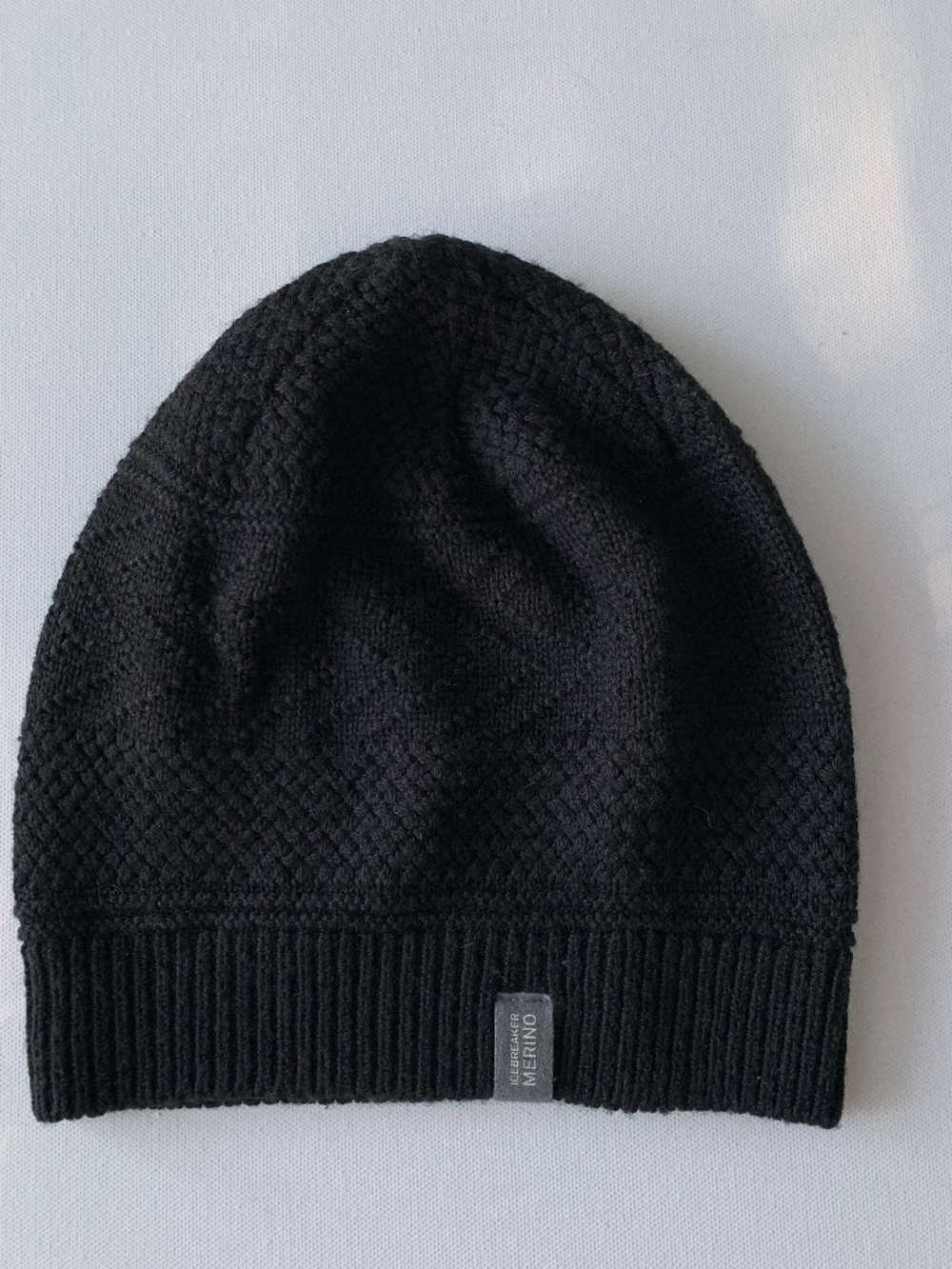 ICEBREAKER TOQUE BEANIE UNISEX IN BLACK